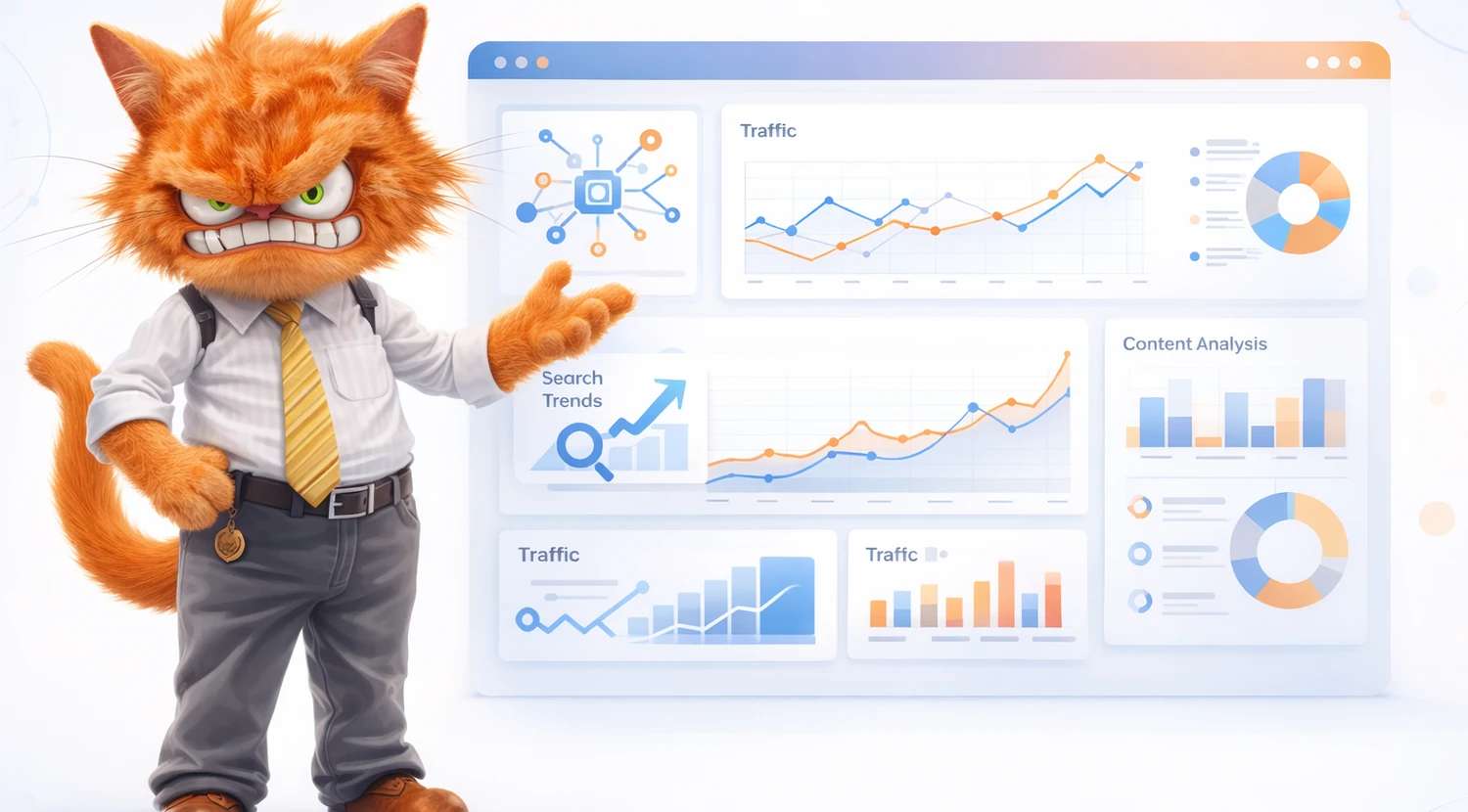 Illustration de l'article SEO et intelligence artificielle en 2026 : 15 chiffres clés issus de l’étude ToolsboxSEO